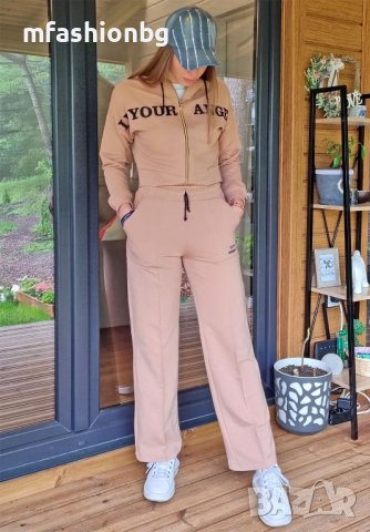 Съчетайте мода и удобство - Дамски екип в 2 цвята, снимка 2 - Комплекти - 40744600