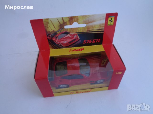 SHELL V POWE 1:38 FERRARI 575 GTC МОДЕЛ КОЛИЧКА ИГРАЧКА, снимка 5 - Колекции - 44420340