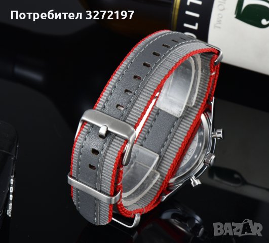 Carl F. Bucherer кварцов часовниk,водоусточив,дата,хронограф, снимка 7 - Мъжки - 41798561