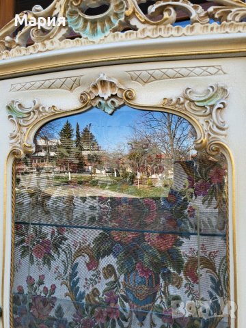 Италианска барокова витрина Silik 030, снимка 7 - Секции и витрини - 40133689