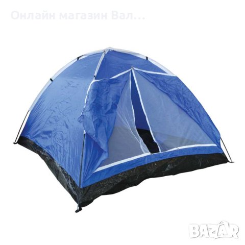 Палатка за къмпинг, водоустойчива, UV защита, 200Х120Х100СМ