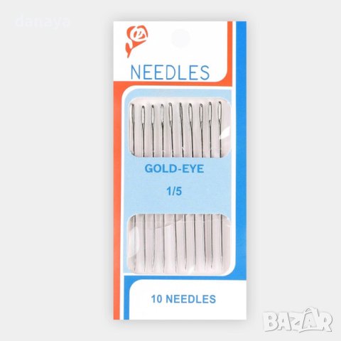 3702 Ръчни шевни игли, 10 броя в комплект, снимка 3 - Други - 40686105
