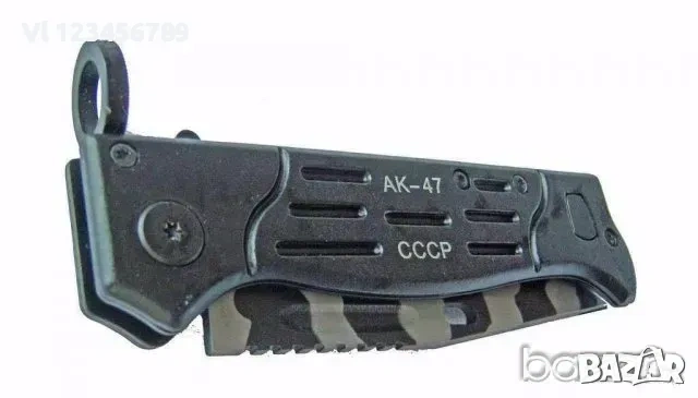 Сгъваем армейски нож-щик ( AK-47 Калашников СССР) -3 размера, снимка 7 - Ножове - 53803789
