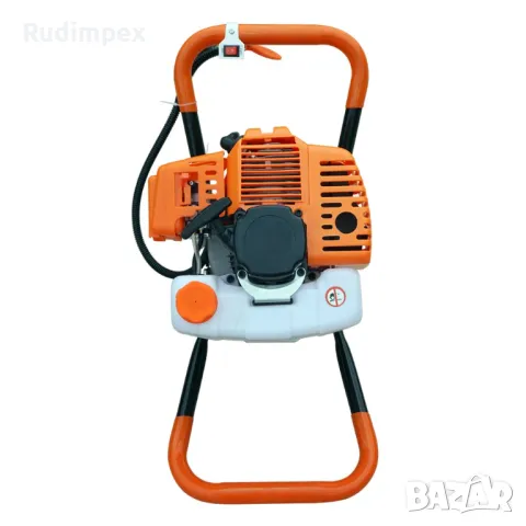 Моторен свредел за дупки GreenYard -52куб.см + свредло φ150 mm - 2 години гаранция, снимка 4 - Градинска техника - 48819807