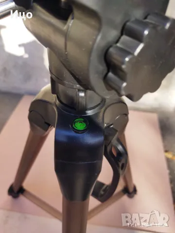 Hama тройно сгъваем алуминиев статив тринога., снимка 6 - Чанти, стативи, аксесоари - 47931485