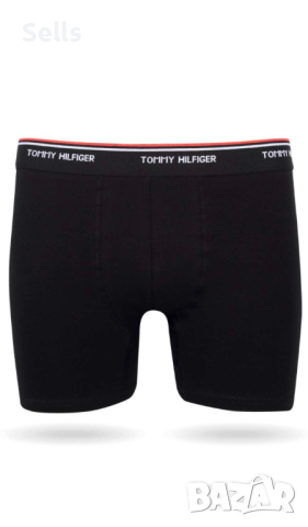 Мъжки боксерки TOMMY HILFIGER черни код TH-402, снимка 1 - Бельо - 44714081