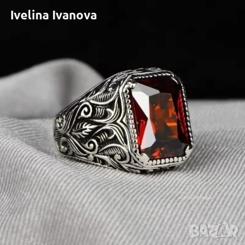 Уникален мъжки пръстен, снимка 2 - Пръстени - 50859712