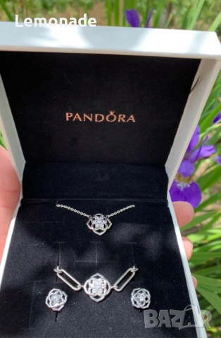 Нови сребърни бижута и сет Пандора, снимка 5 - Бижутерийни комплекти - 51572083