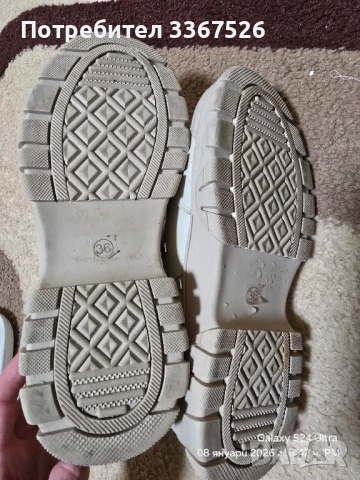 Дамски боти от естествена кожа, снимка 3 - Дамски боти - 53036861