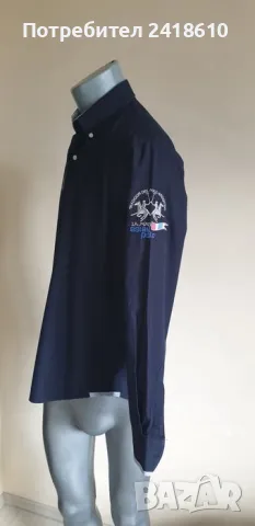 La Martina  Cotton Slim Fit Mens Size M НОВО! ОРИГИНАЛ! МЪЖКА РИЗА!, снимка 5 - Ризи - 48071530