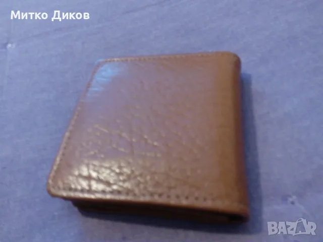 Портфейли 1965г нов 83х80мм- GD 125х100мм и дамско винтидж естествена кожа, снимка 2 - Портфейли, портмонета - 55991961