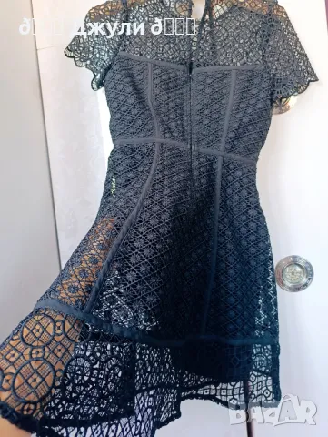 Рокля от едра дантела тип Self portrait