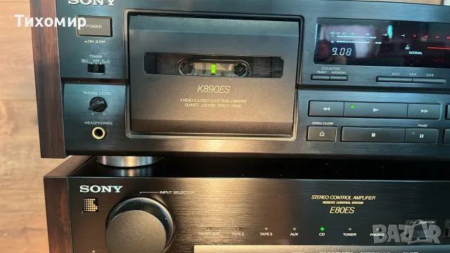 Sony TA-N80ES Sony TA-E80ES SONY TC-K890ES, снимка 2 - Ресийвъри, усилватели, смесителни пултове - 56299621