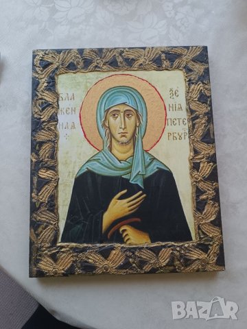 Икона Дева Мария , снимка 2 - Икони - 40971192