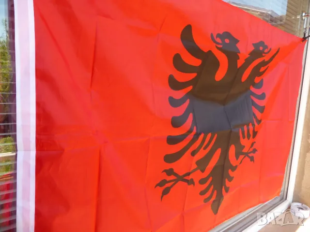 Ново Знаме на Албания Тирана Западни Балкани албанци планини, снимка 2 - Декорация за дома - 50107907