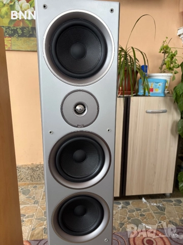 Трилентови тонколони Heco Vitas 700 – 260W, Отличен звук!, снимка 7 - Тонколони - 52916311