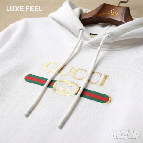 GUCCI ⚜️ Унисекс  Модел , снимка 3 - Блузи - 53261437