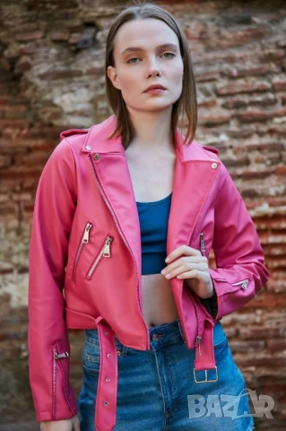 кожено яке , снимка 4 - Якета - 51174035