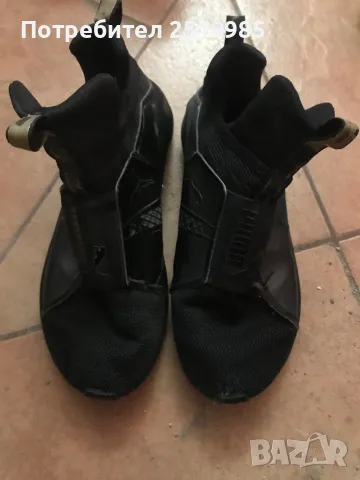 Черни маратонки Пума - Puma номер 38.5, снимка 2 - Маратонки - 50368068
