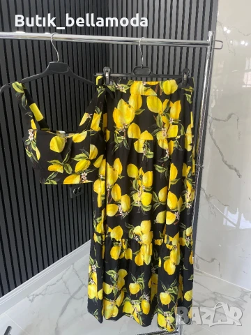 Пъстри летни комплекти с пола, снимка 2 - Комплекти - 50749979