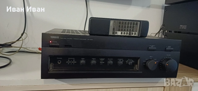 Усилвател YAMAHA AX-590, снимка 2 - Ресийвъри, усилватели, смесителни пултове - 53608032