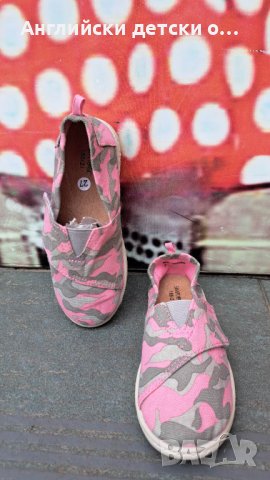 Английски детски еспадрили с естествена кожа стелка , снимка 4 - Детски обувки - 40851971