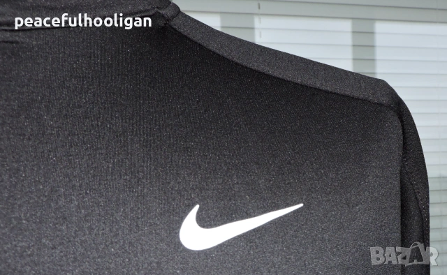 Nike Running -мъжка черна блуза с дълъг ръкав за спорт размер XL, снимка 8 - Спортни дрехи, екипи - 53393851