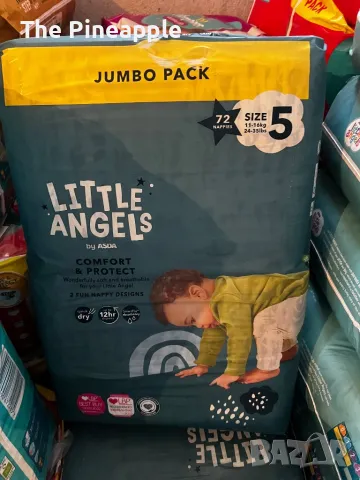 Памперси и гащички Little Angels/Литъл Ейнджъл 1,2,3,4,4+,5,5+,6,6+, снимка 9 - Пелени, памперси - 50344782