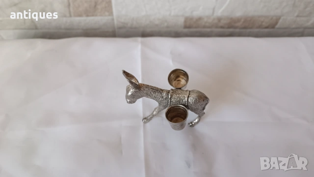 Стара мастилница във фигурата на магаре, снимка 2 - Други ценни предмети - 53029868