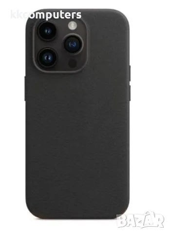 Калъф силикон J-Case Като Кожа /Черен/ за iPhone 16 Pro Max 6.9 Баркод : 3130867