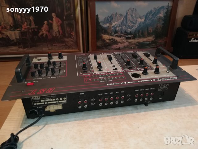 audio mixer equalizer-bst activ-7 9 channels mixer-внос france  1602221228, снимка 12 - Ресийвъри, усилватели, смесителни пултове - 35807942