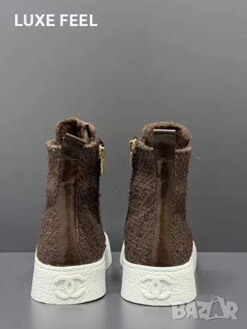 ✨ Дамски Високи Кецове ✨, снимка 4 - Кецове - 56365608