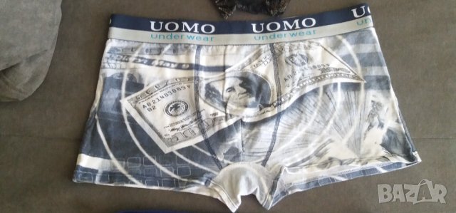 Мъжки памучни гащета тип боксерки, снимка 2 - Бельо - 35681924