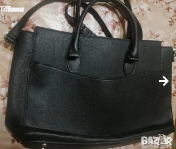 PRIMARK Оригинал Нова Дамска Голяма Чанта Изцяло от Естествена Кожа , снимка 8 - Чанти - 52531743