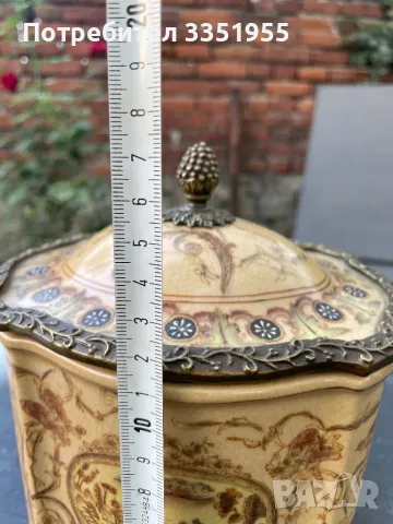 Порцелан старинен съд, снимка 16 - Антикварни и старинни предмети - 47328004