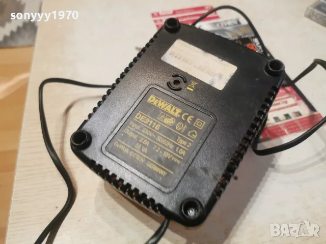 DEWALT DE9116 BATTERY CHARGER-GERMANY 0509261829L4, снимка 17 - Винтоверти - 55962398