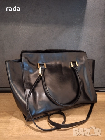 Чанта, естествена кожа, снимка 2 - Чанти - 49658316