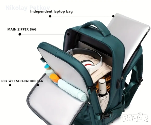 Пътническа (чанта) раница , снимка 8 - Раници - 53679240