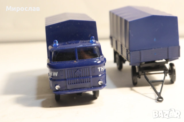 S.E.S. H0 1/87 IFA ИФА КАМИОН МОДЕЛ КОЛИЧКА ИГРАЧКА, снимка 4 - Колекции - 53813495