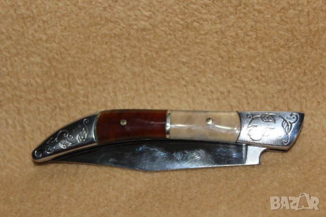 ловджииски сгъваем нож, снимка 3 - Ножове - 42642963