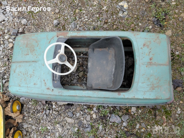 Количка с педали Москвич, снимка 2 - Колекции - 53470460