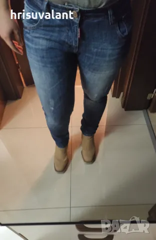 Дънки blue white , снимка 1