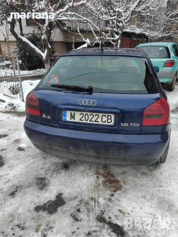 Продавам Ауди А 3 1997 година 1.9 Тди, снимка 3 - Автомобили и джипове - 53353111