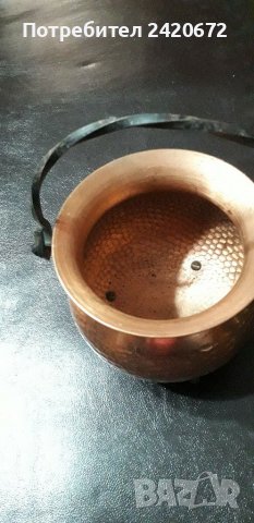 Медно  менче, снимка 4 - Декорация за дома - 39730772