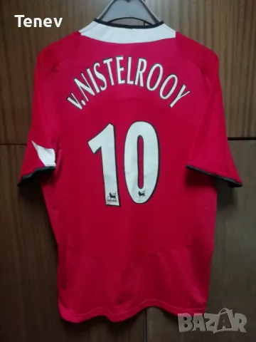 Manchester United Van Nistelrooy Nike оригинална тениска фланелка Манчестър Юнайтед Нистелрой XL 