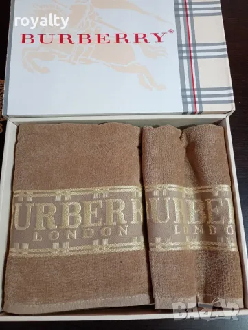 Burberry Комплект Лукс Хавлии Два цвята 
