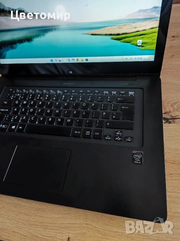 лаптоп Sony Vaio i5-4200U/8GB/240GB SSD/15.6" FHD Touch/ Таблет, снимка 10 - Лаптопи за дома - 53629457