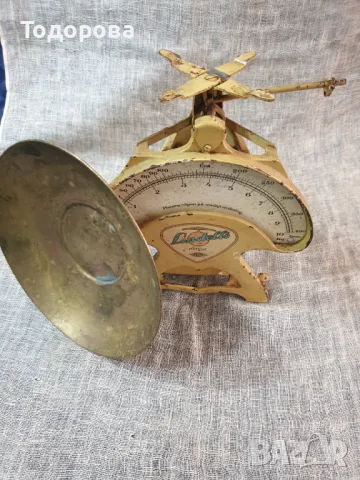 Антична домакинска везна,кантар, снимка 4 - Антикварни и старинни предмети - 48916672