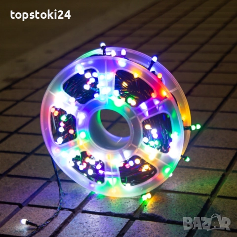 Водоустойчиви Коледни Led лампички   Звездно небе -   50 метра  240 светлини, снимка 3 - Други стоки за дома - 52425265