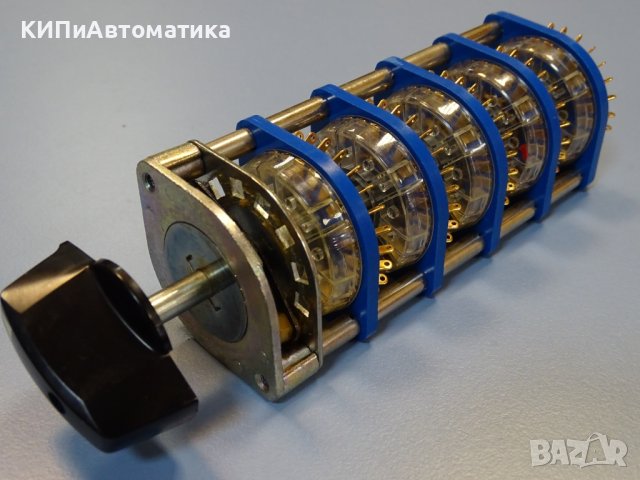 Галетен превключвател kontakta kt-1241-2 rotary switch gold plated 5/26, снимка 7 - Резервни части за машини - 41728780